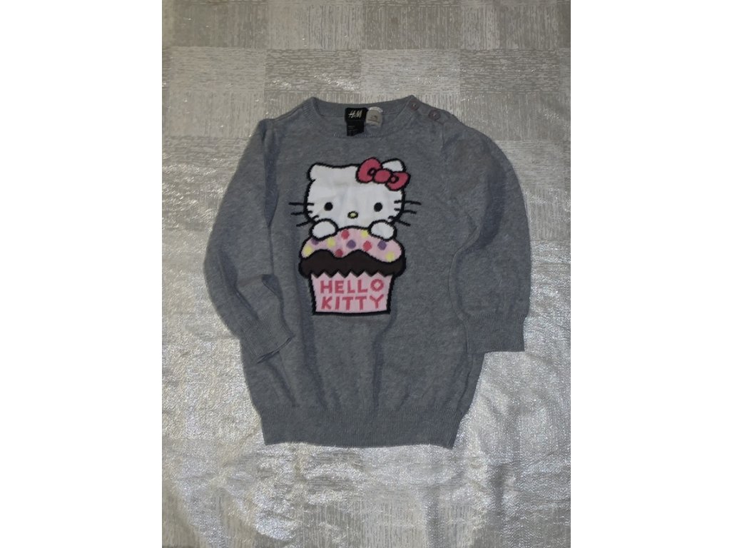 Svetrové šaty Hello kitty vel. 92